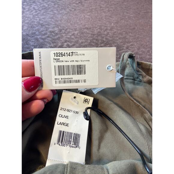 Rails Happer olive green jumpsuit - Picture 5 of 9